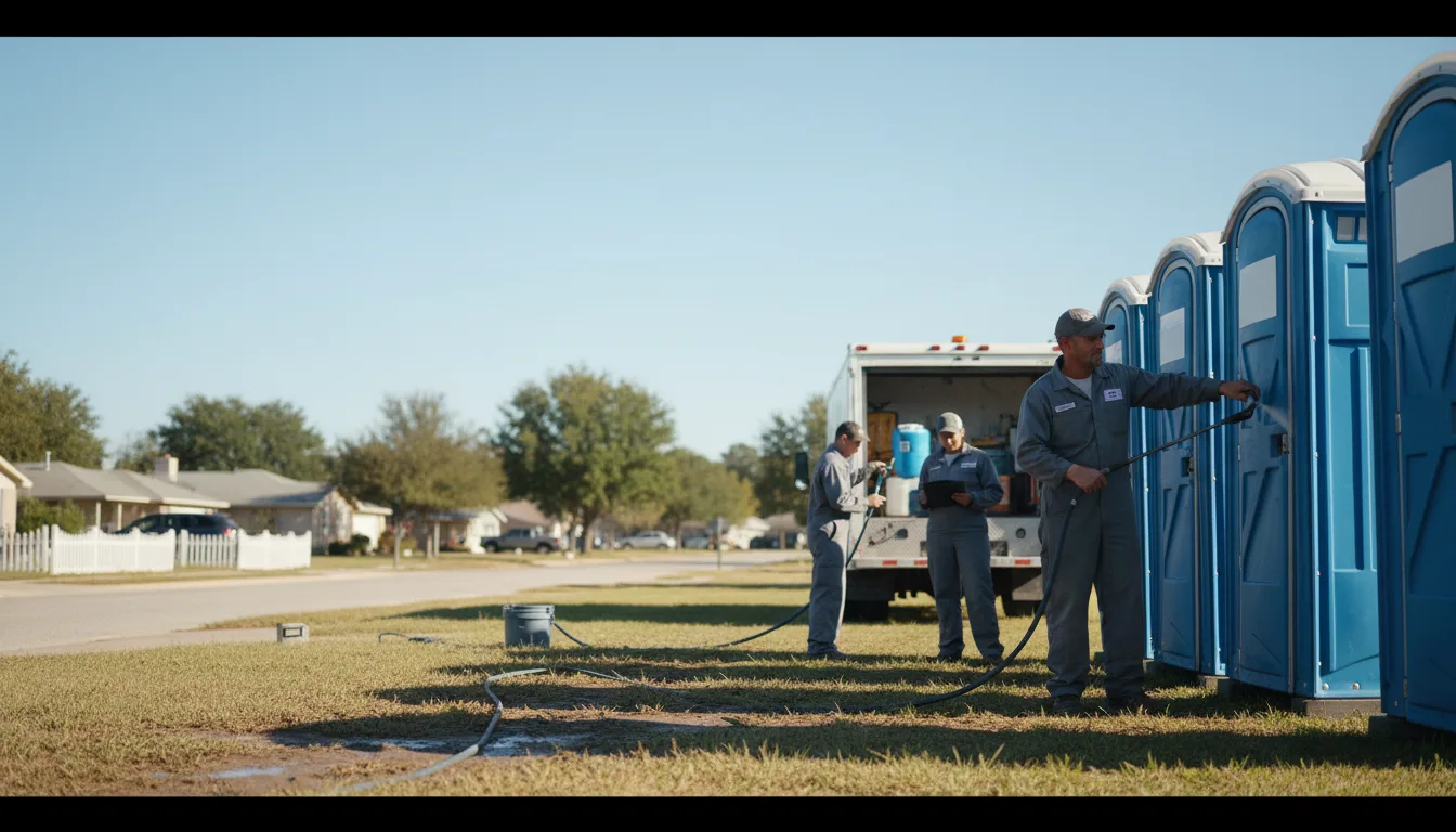 Long-Term Portable Toilet Rental in Morristown, AZ near me
